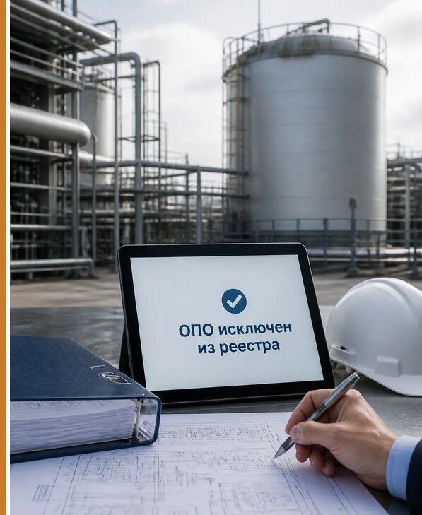 Исключение ОПО из госреестра в Колпине от 30945 р. | Авеста ОТиПБ