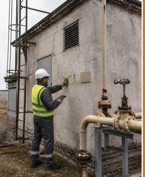 Экспертиза зданий газорегуляторных пунктов в Колпине